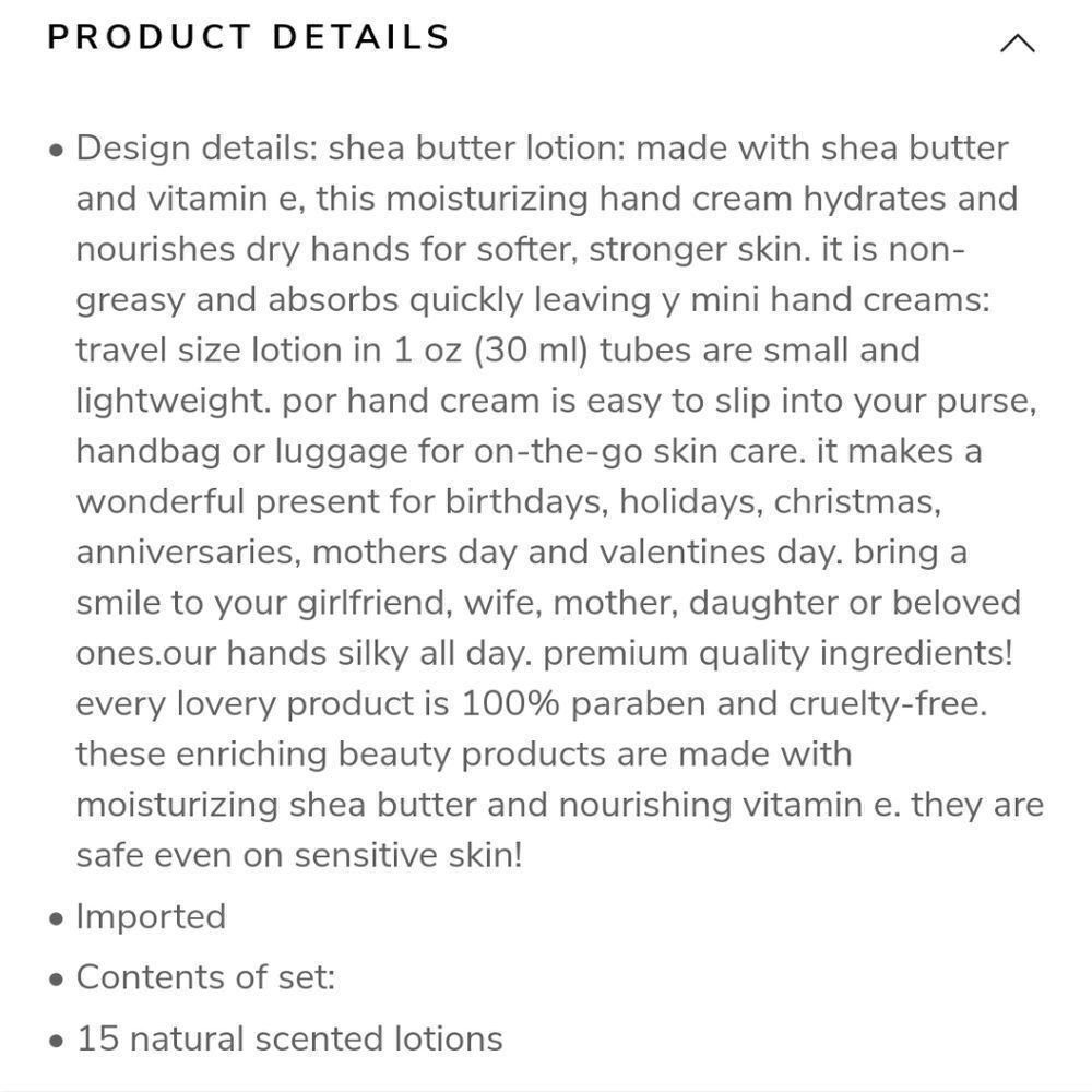LOVERY Aromatherapy Hand Cream Gift Set - Picture 3 of 9